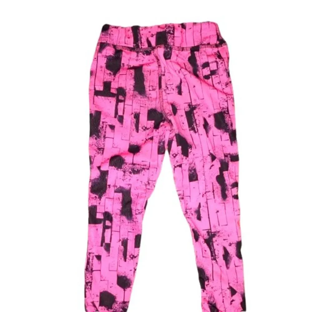 Puma Pink Yoga Pants  & Carter's‎ Pink Unicorn Tee Outfit Toddler Girl Size 24M